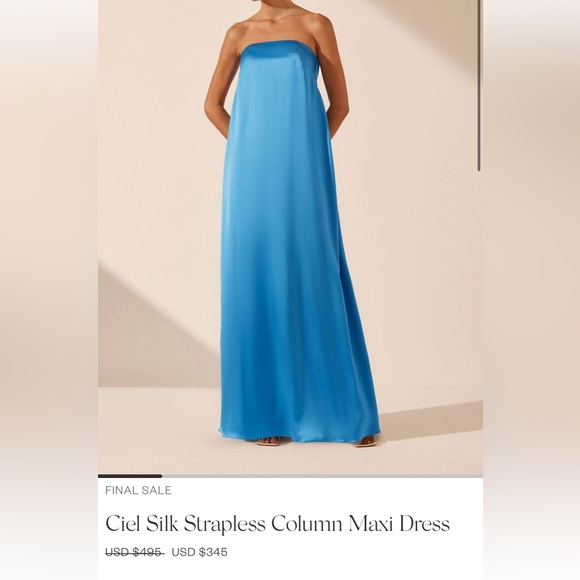 Maxi silk dress - Picture 4 of 13